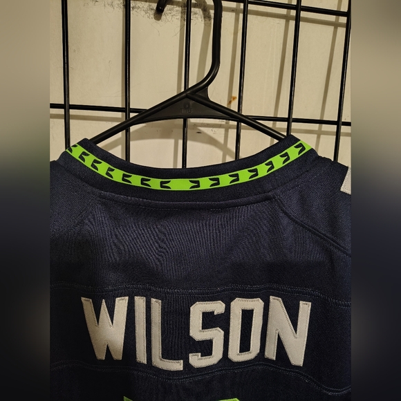 Seattle Seahawks Nike Russell Wilson On Field NFL Football Jersey - Picture 12 of 13